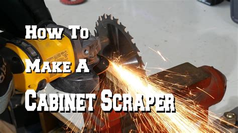 are cabinet scrappers made of hardened steel|how to make cabinet scrapers.